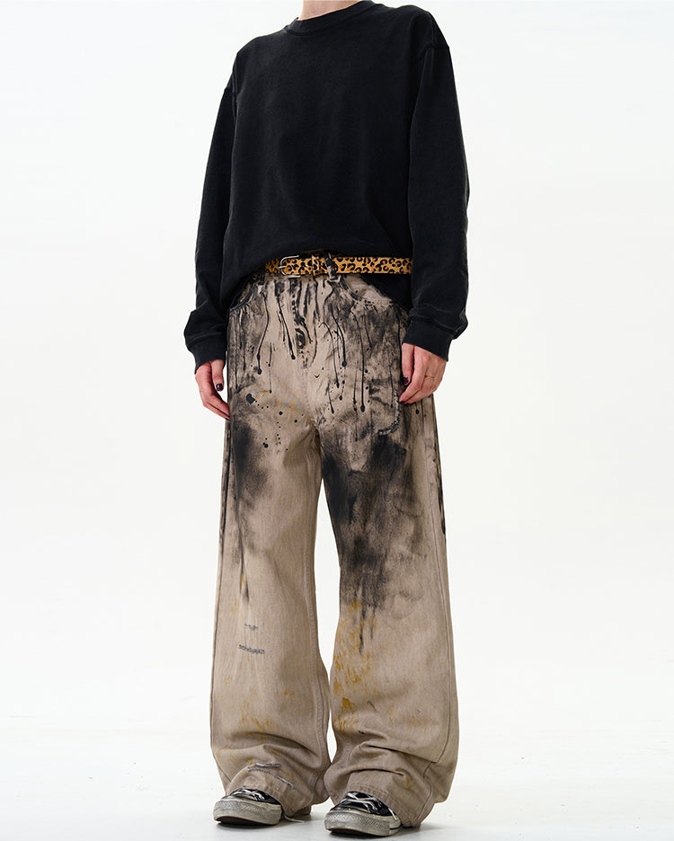 Street Splash Graffiti Jeans