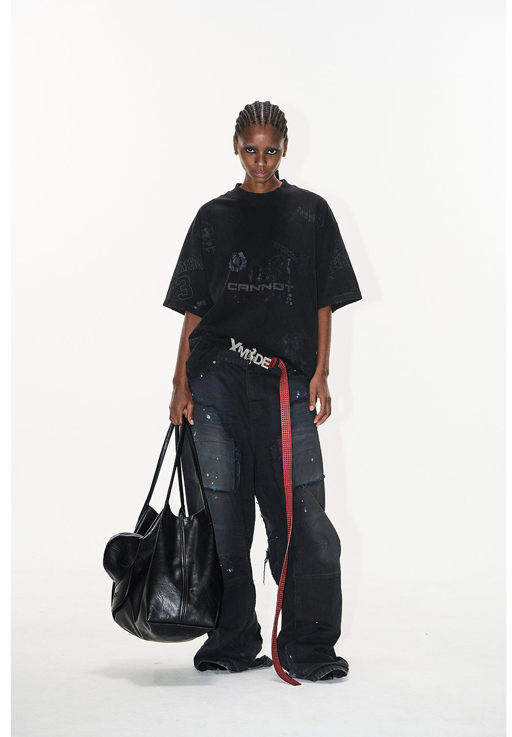 Damaged graffiti T-shirt