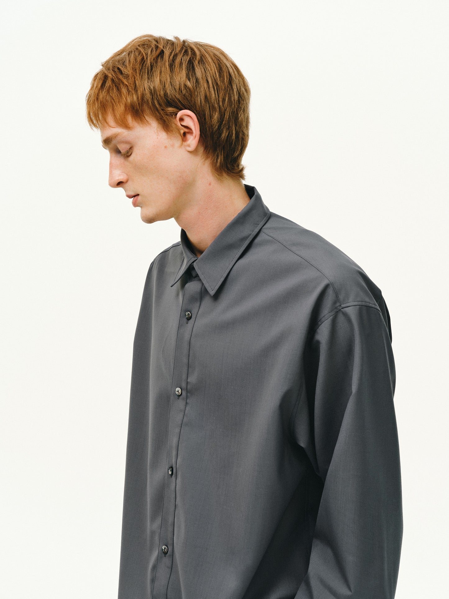 Wool Clean Fit Shirt