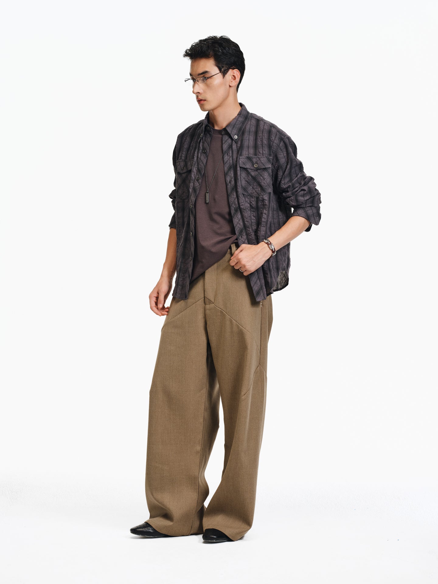 Seersucker Patch Pocket Shirt