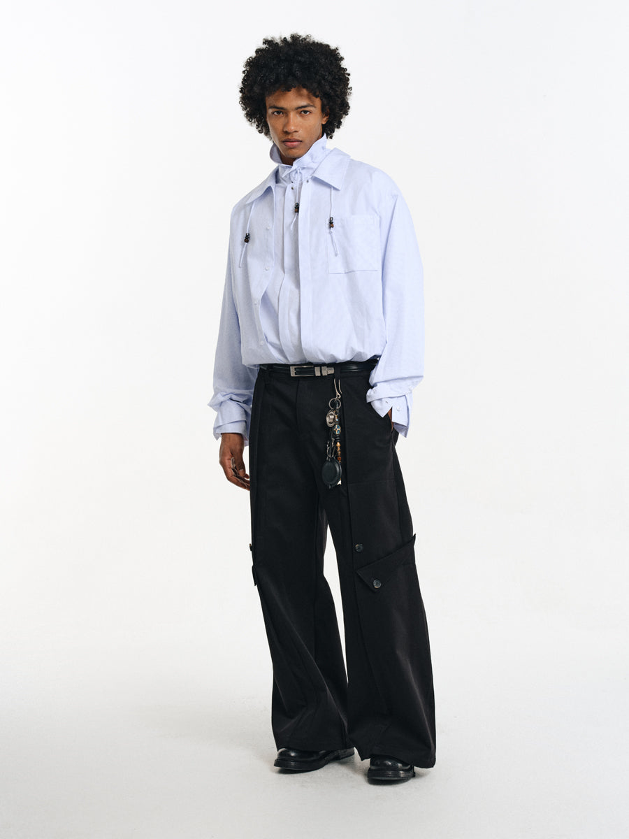 Double-pleated Casual Pants