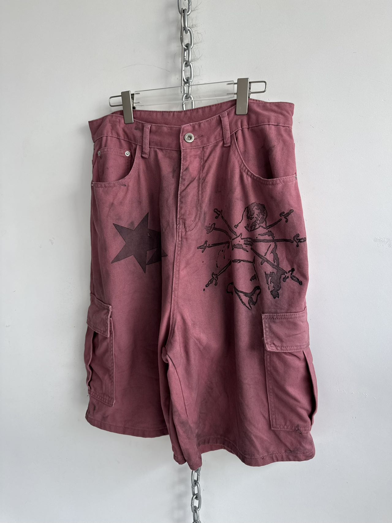 Gritty Die Casual Shorts
