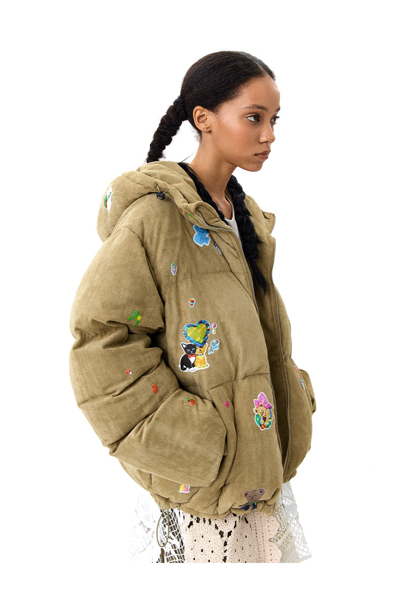 Raised Cotton Jacket