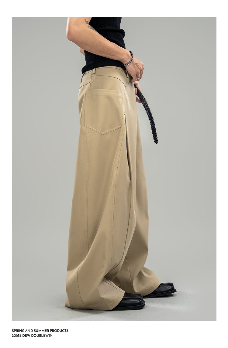 Deconstructed Casual Pants