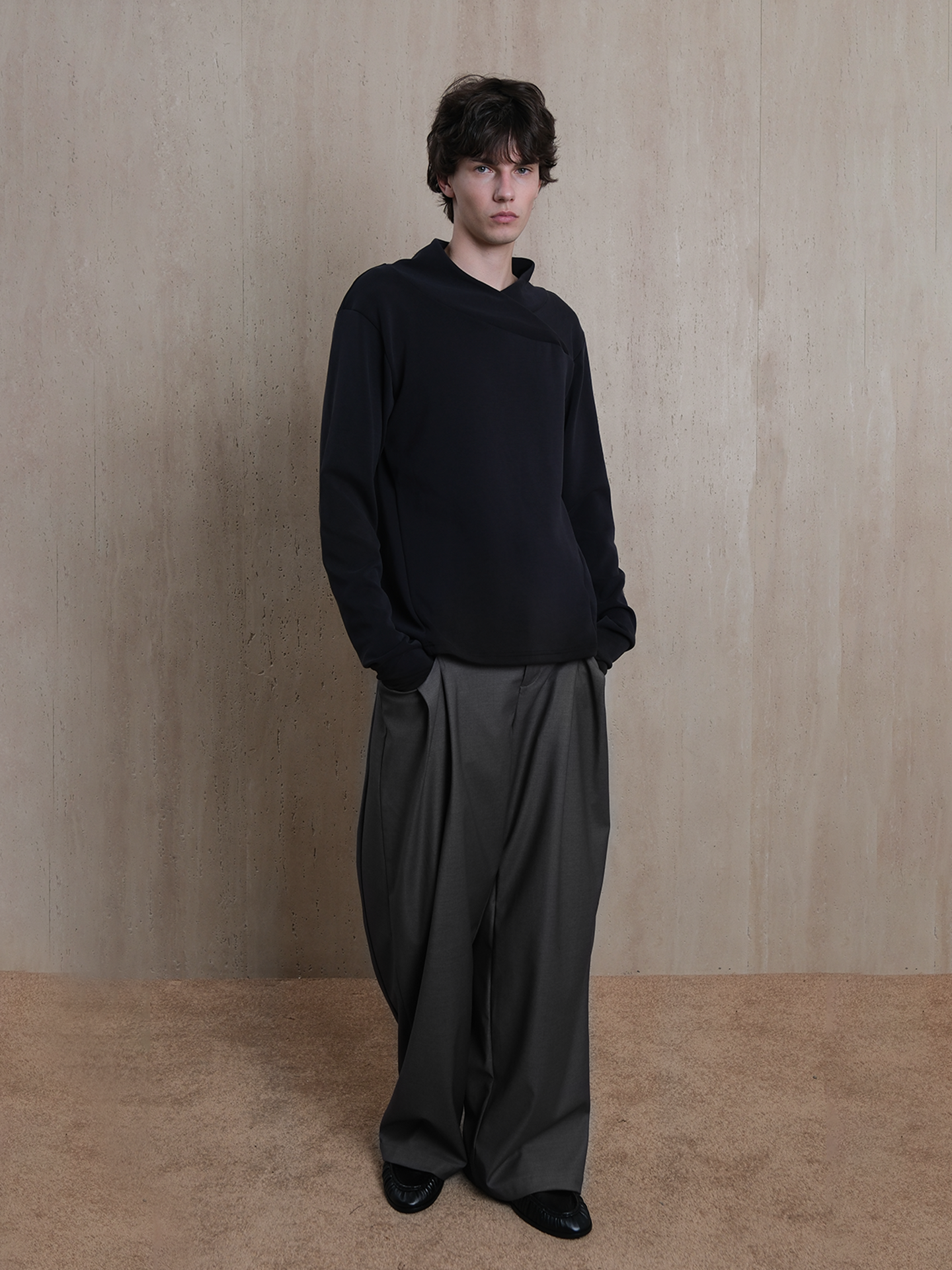 Side Pocket Wide Leg Pants