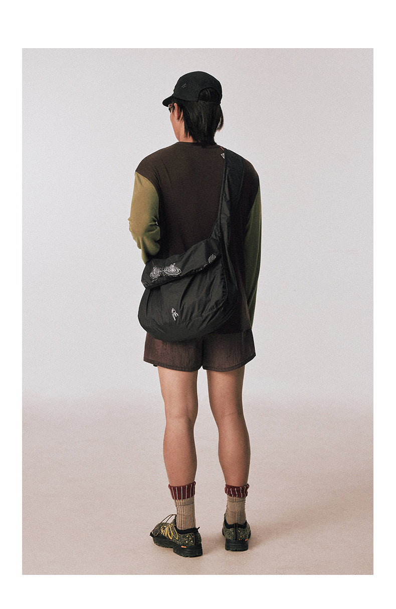 Drawstring Lightweight Shoulder Bag