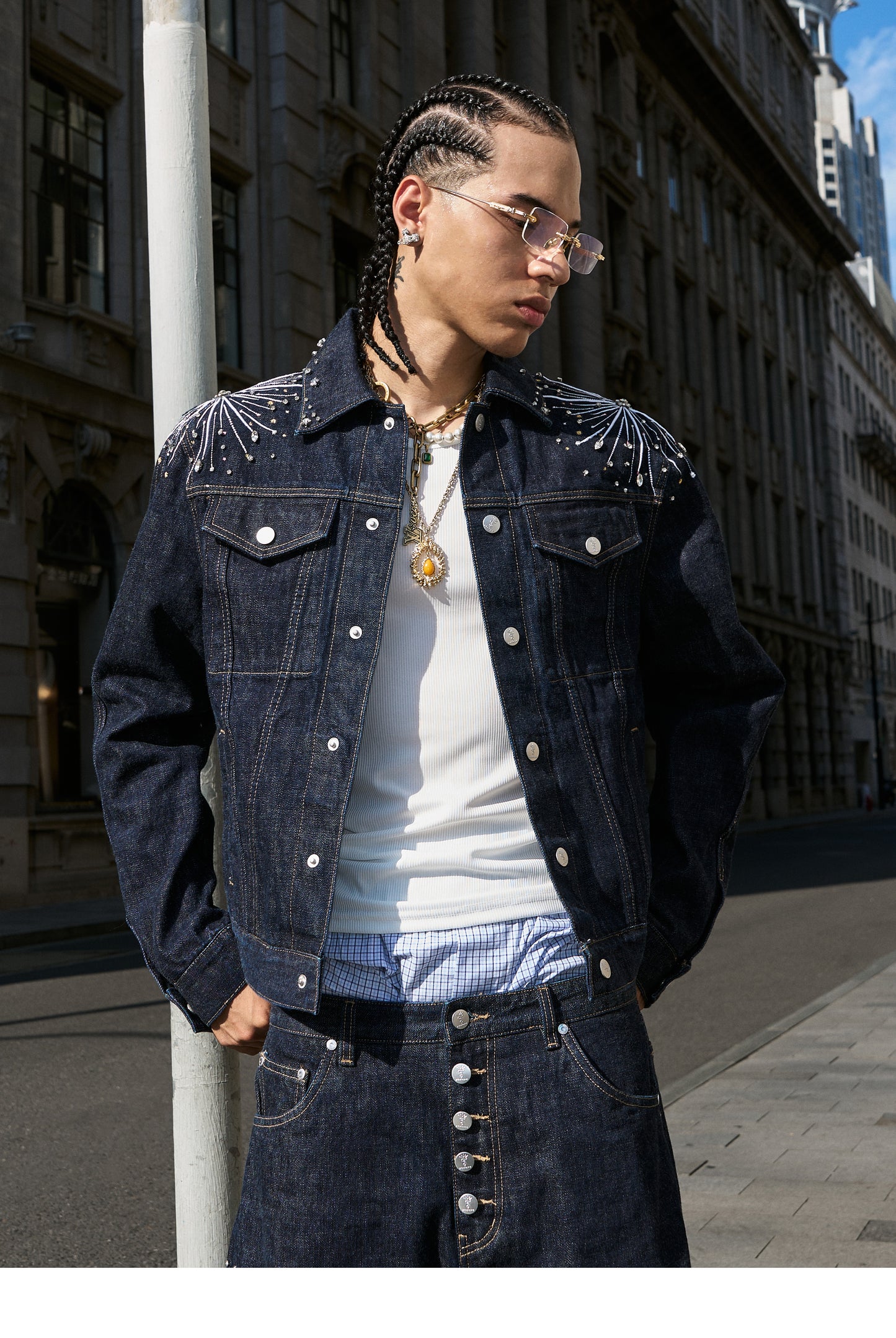 Embroidered Original Denim Jacket