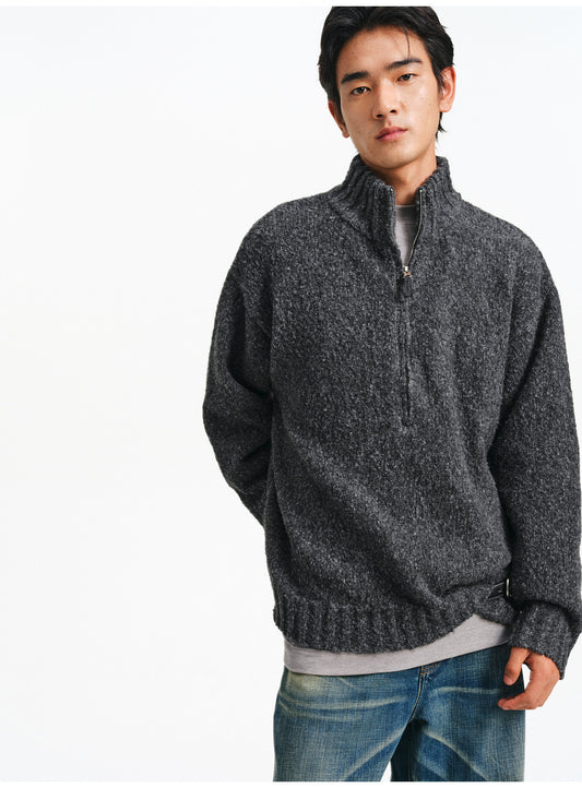 Open-neck sweater
