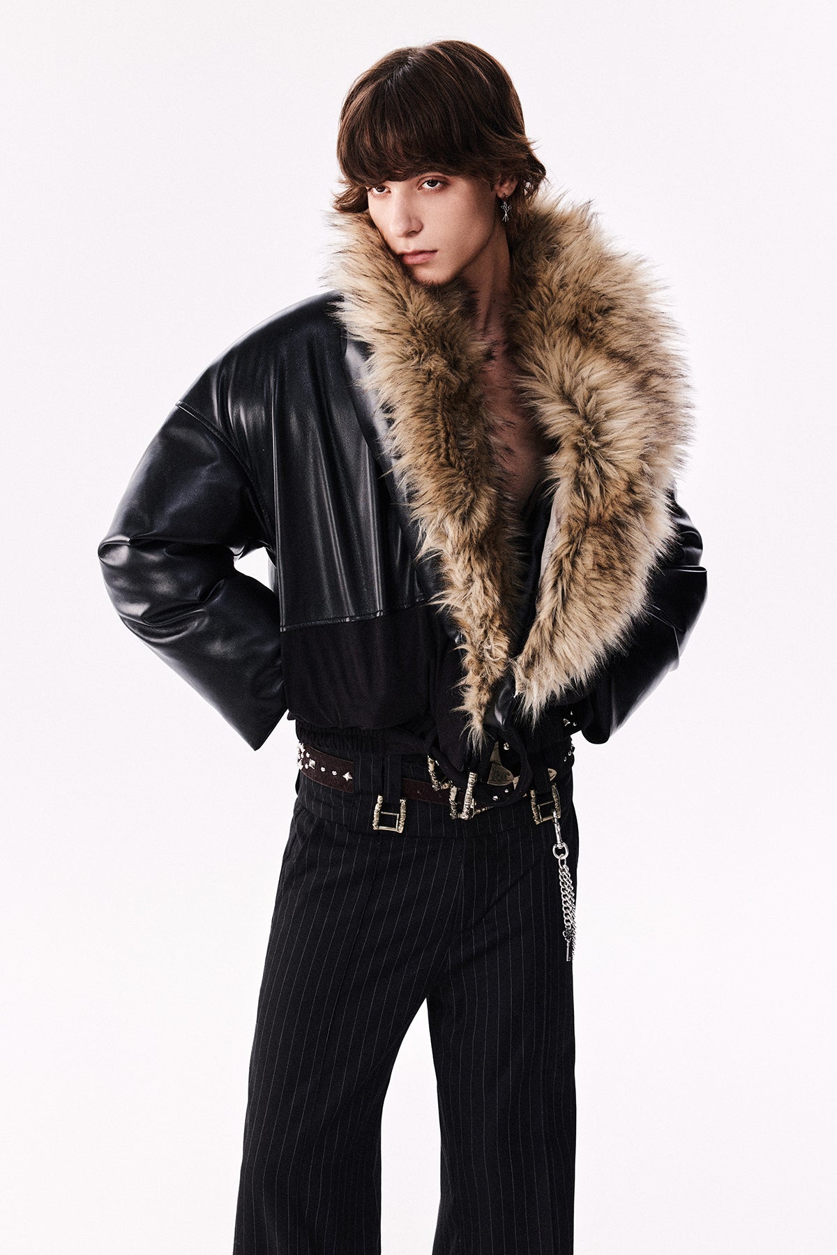 Fur Collar Cotton Jacket