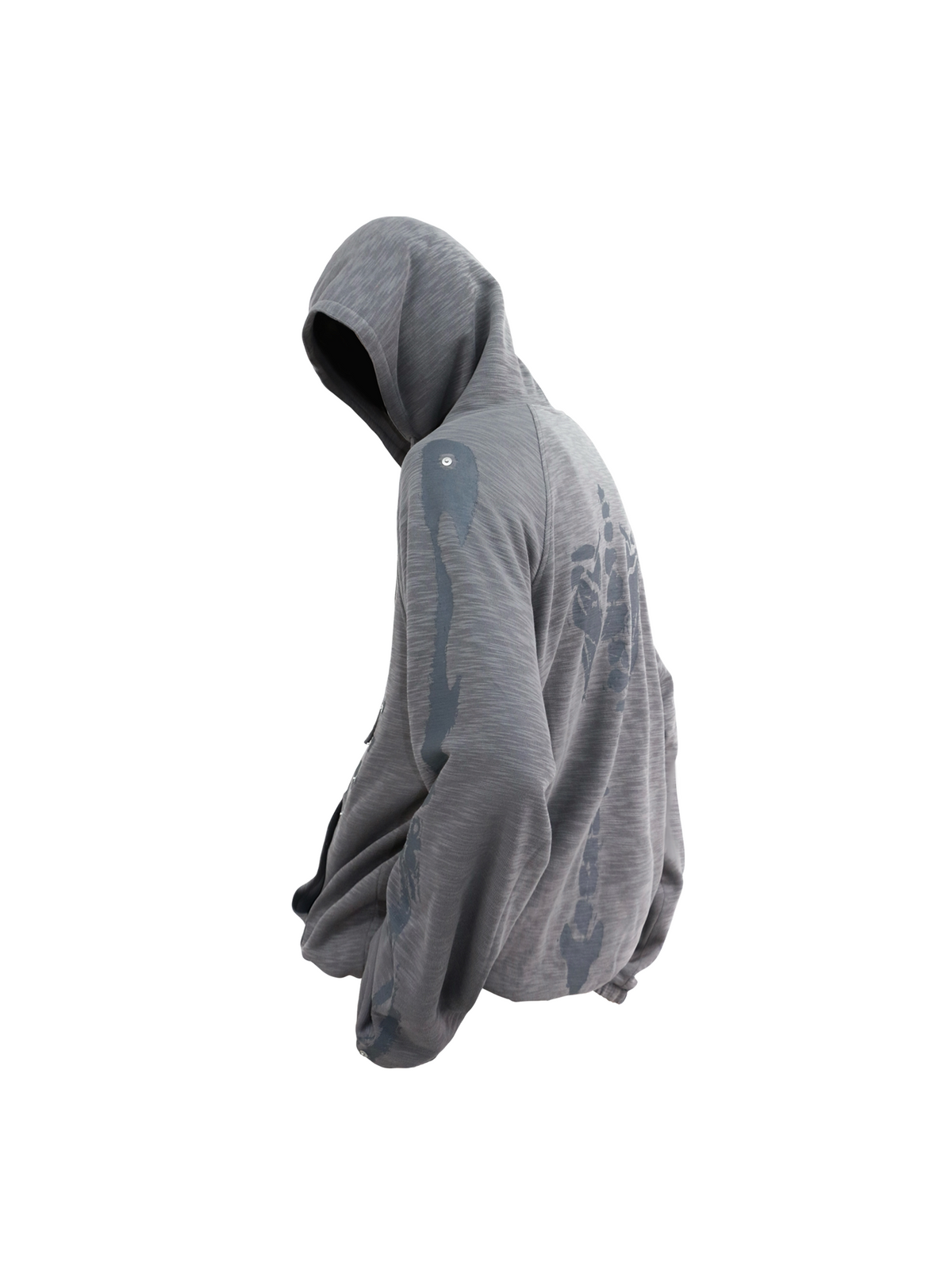Printed Casual Hoodie