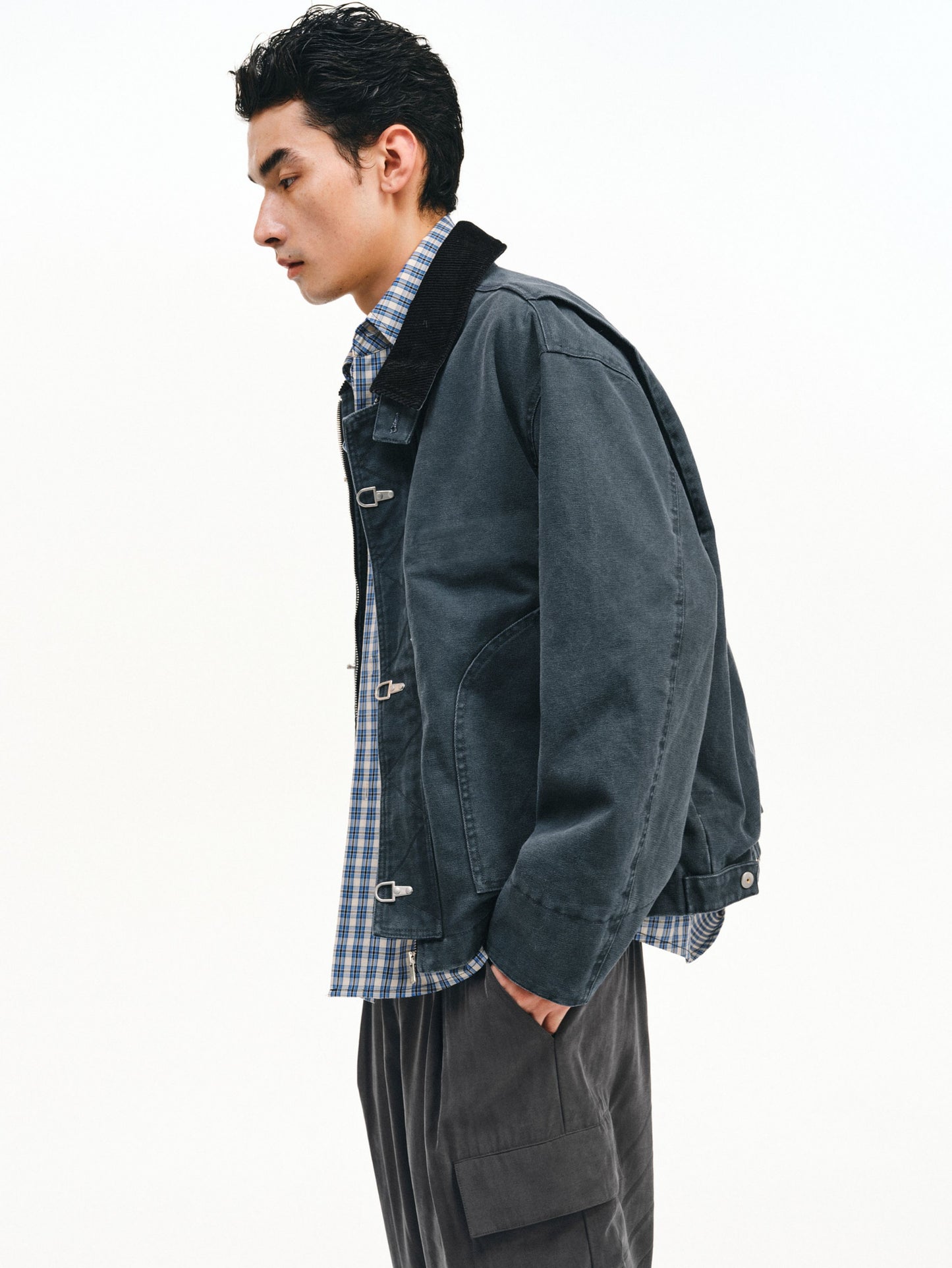 Aircraft Button Detroit Jacket