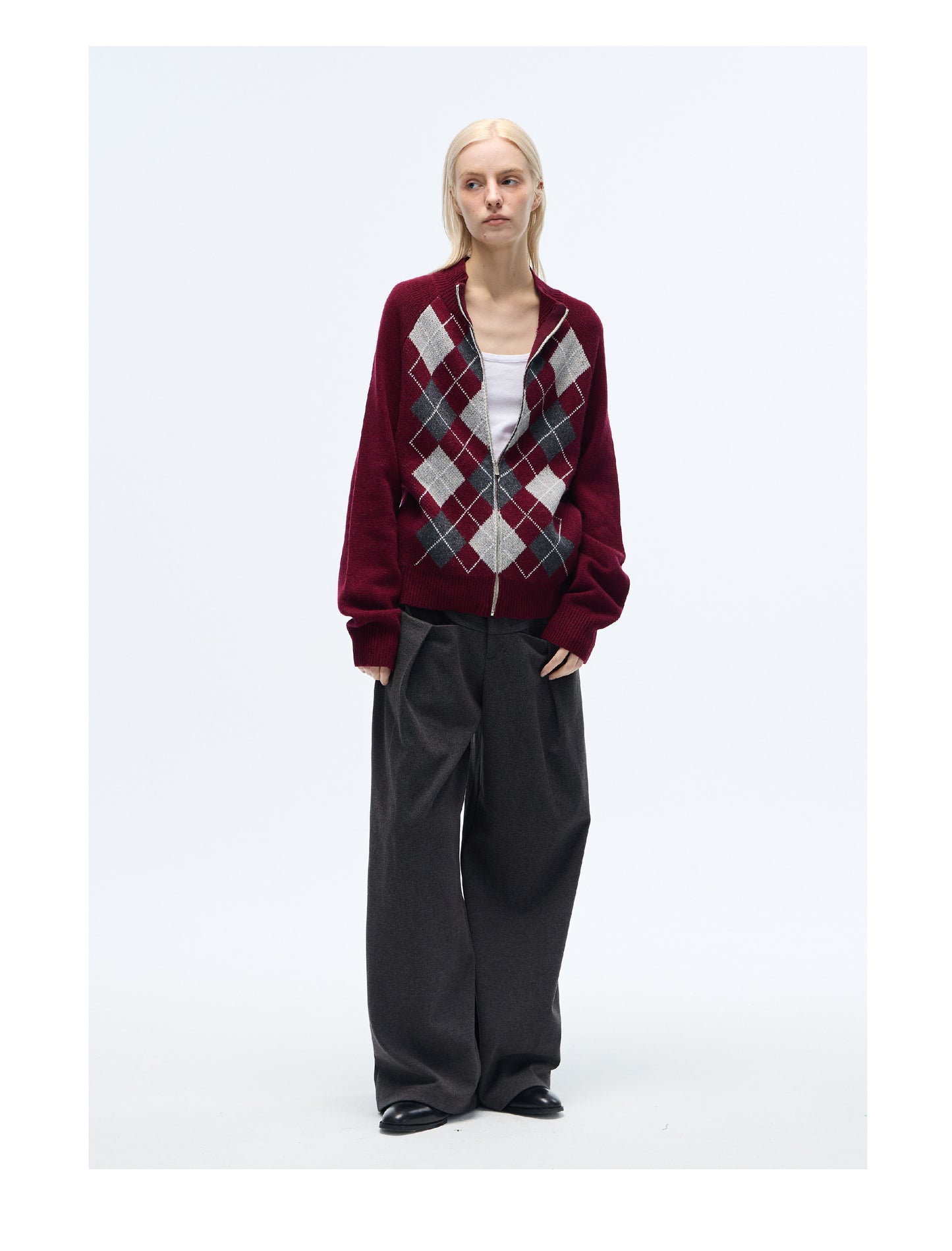 Retro Wool Cardigan