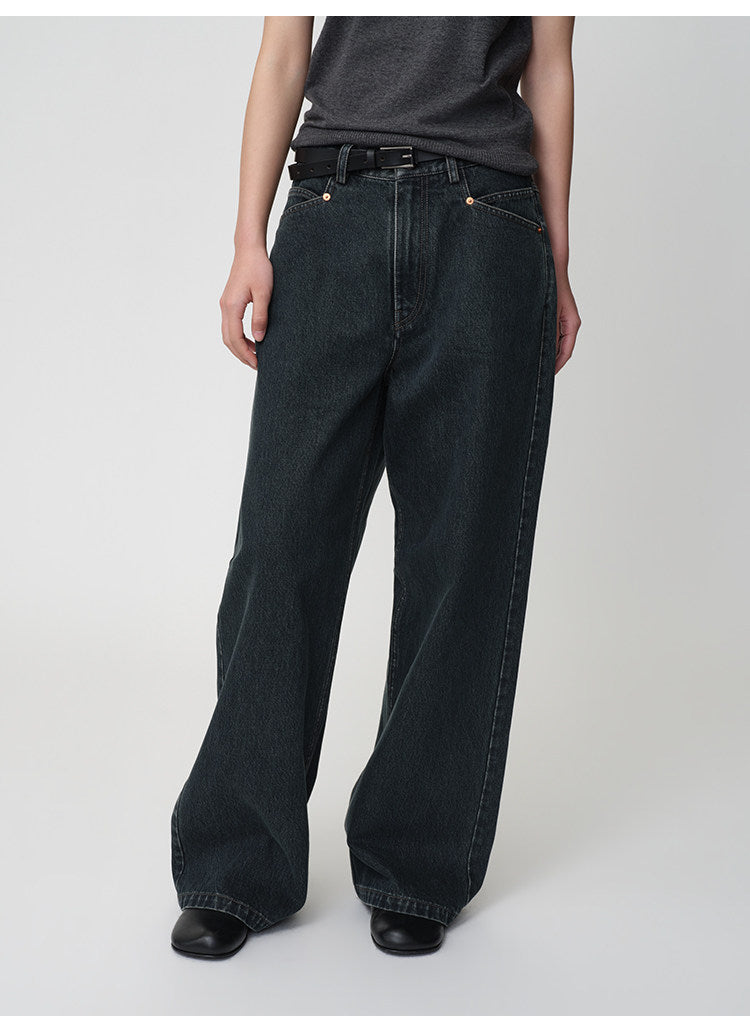 Vintage Nostalgia Denim Pants