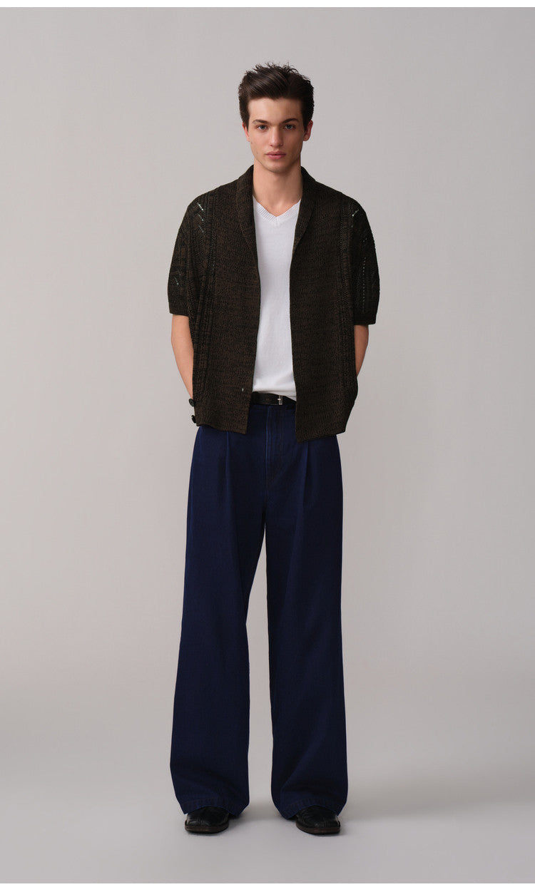 Breathable Knit Casual Cardigan