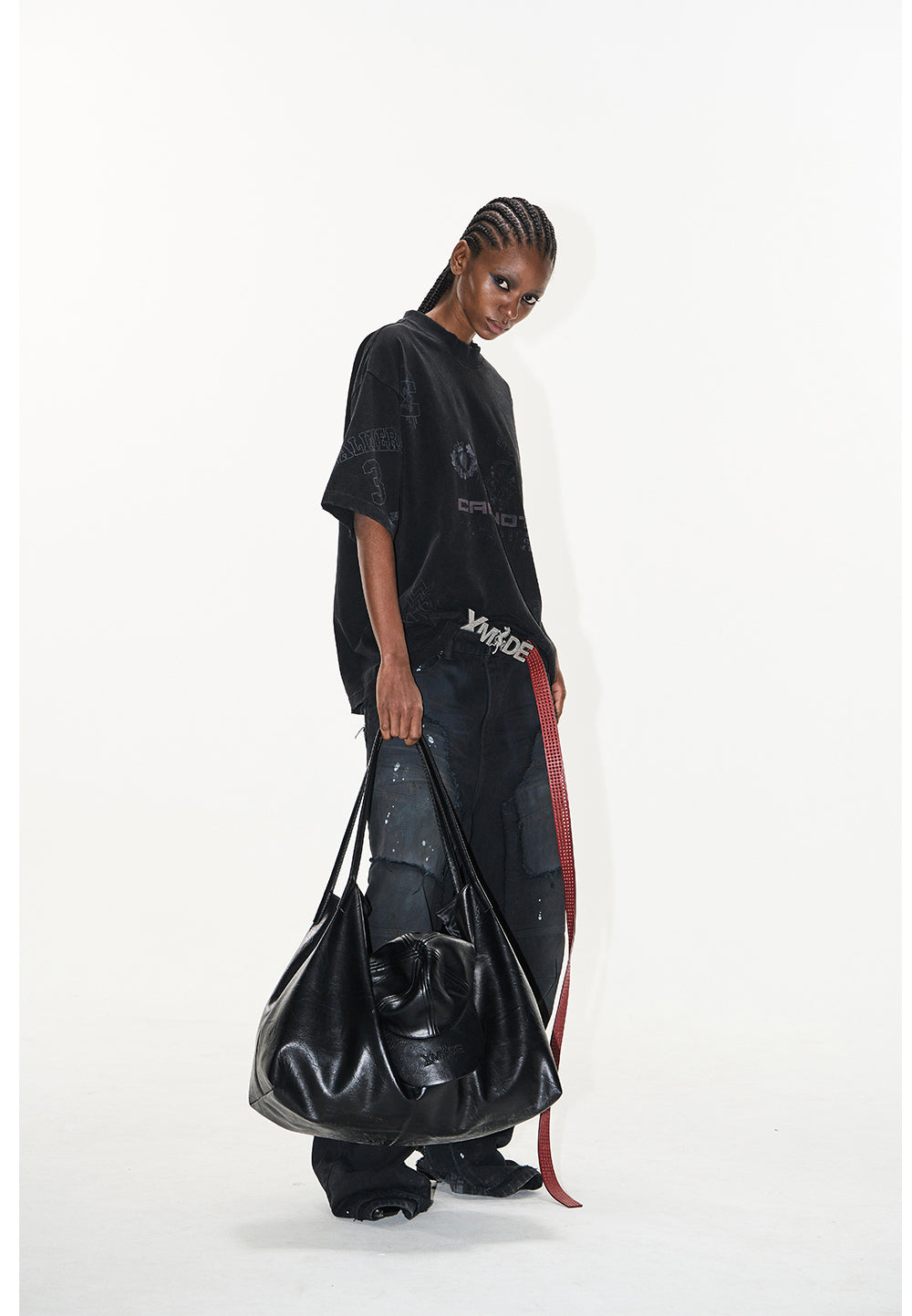 Damaged graffiti T-shirt