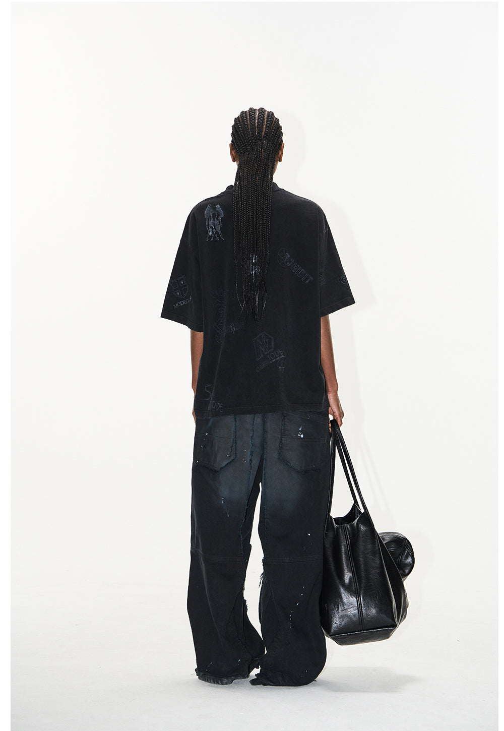 Damaged graffiti T-shirt