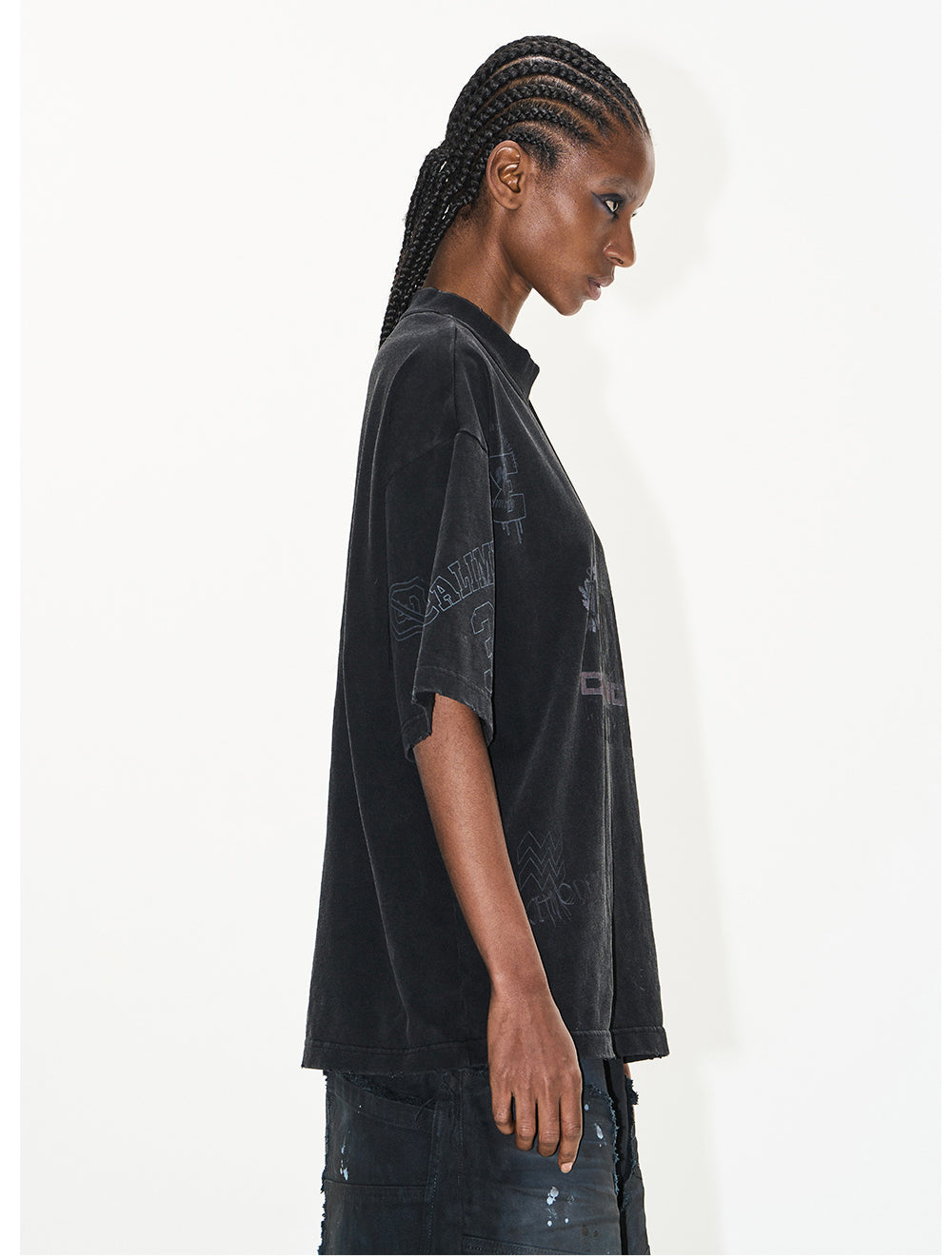 Damaged graffiti T-shirt