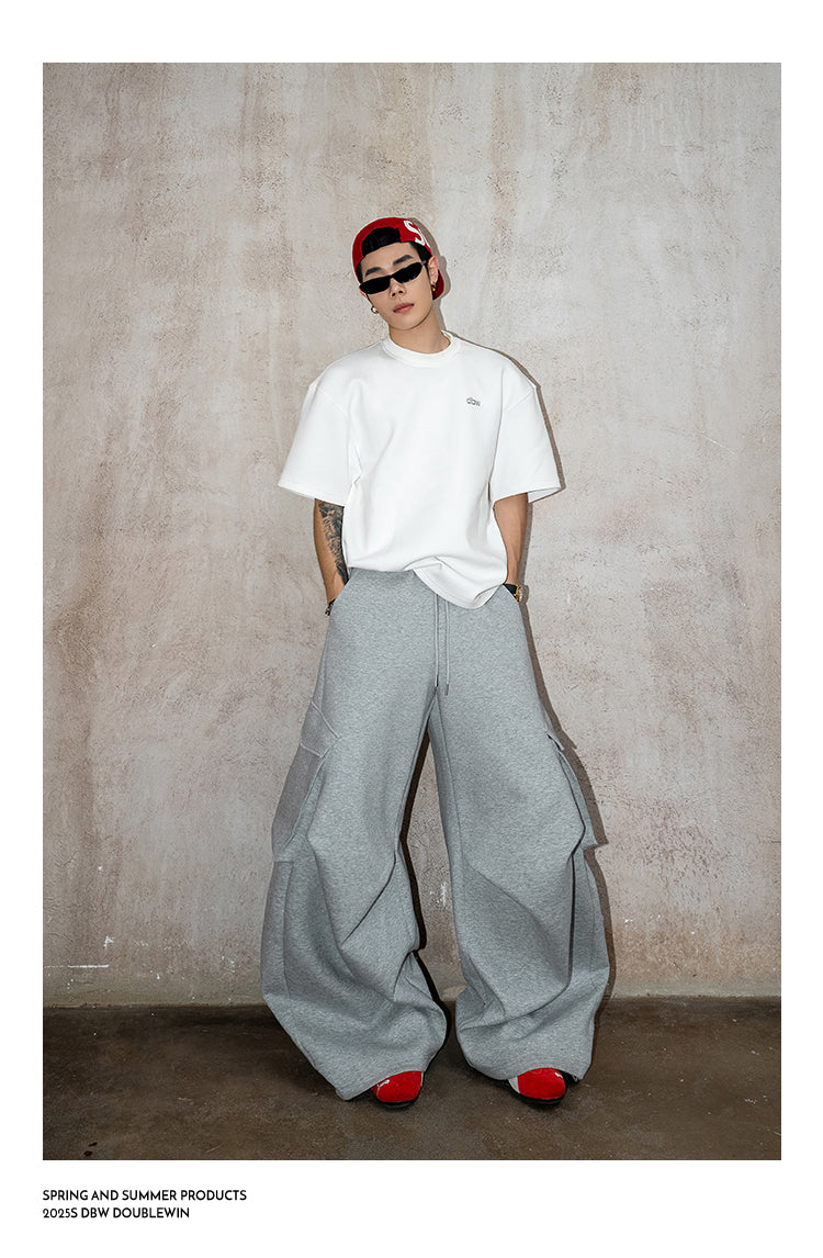 Niche Pleated Casual Pants