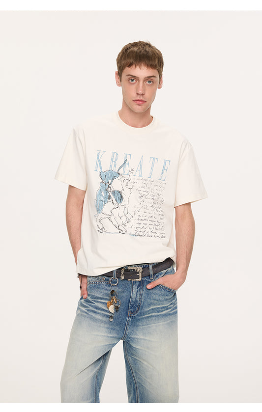 Sorona Quick Dry Print T-Shirt