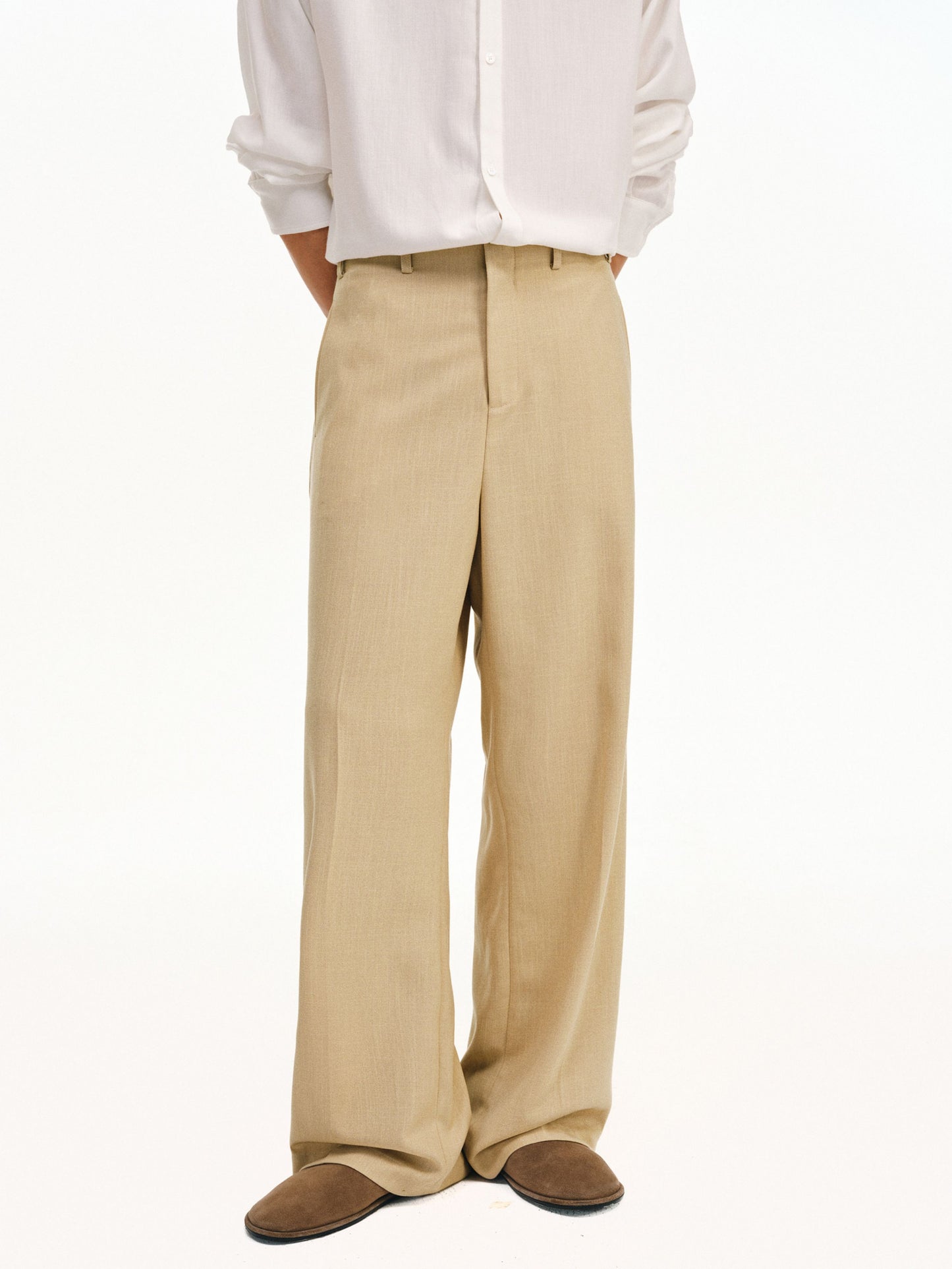 Rinen Straight Leg Casual Pants