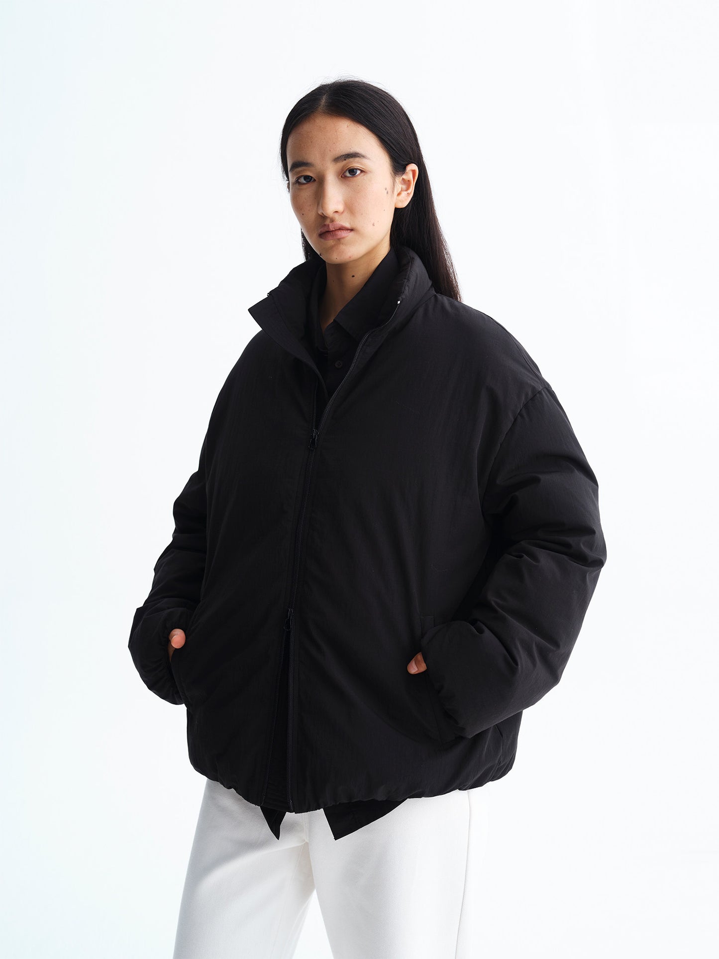 Stand Collar Warm Cotton Jacket