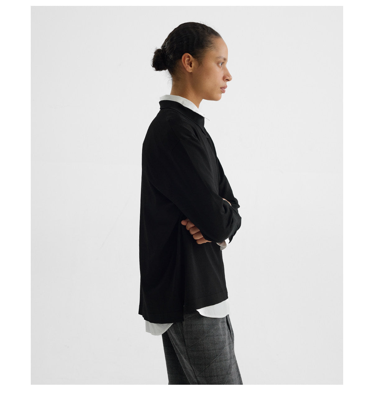Wardrobe Style Turn-Down Collar T-Shirt