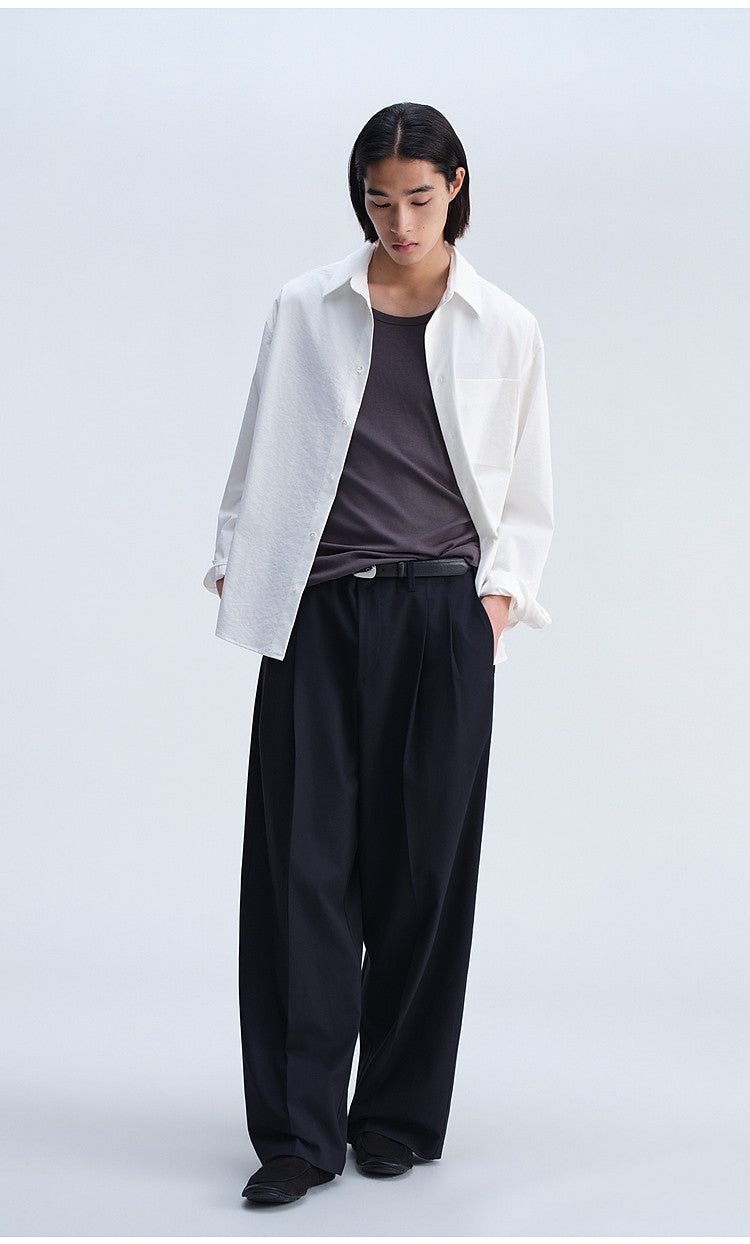 Casual Shirt with a Boxy Silhouette