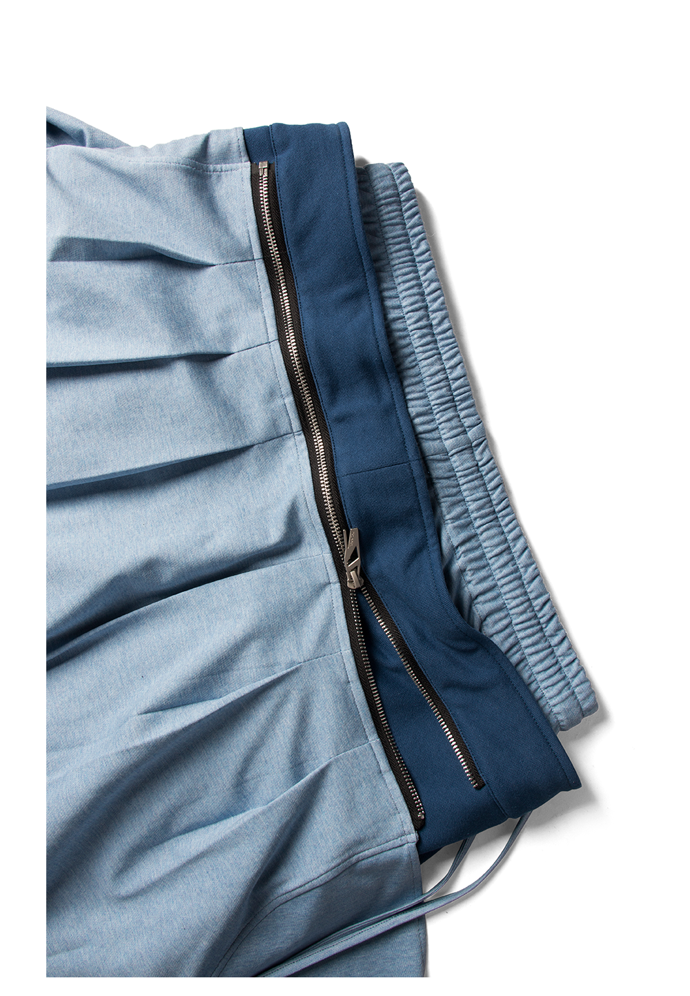 Double-Waistband Casual Pants