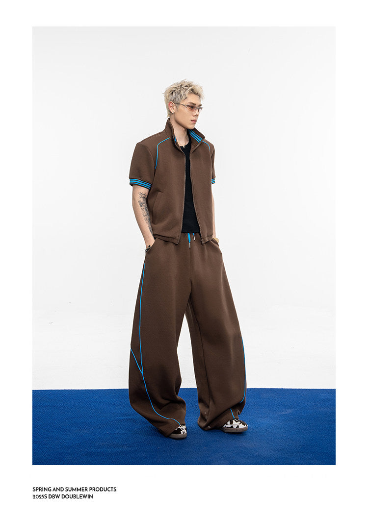 Relaxed Casual Jacket Set