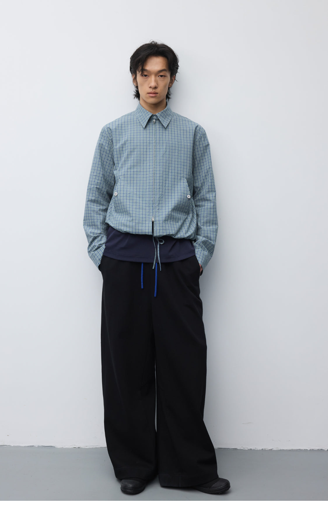 Double Head Metal Zipper Jacket