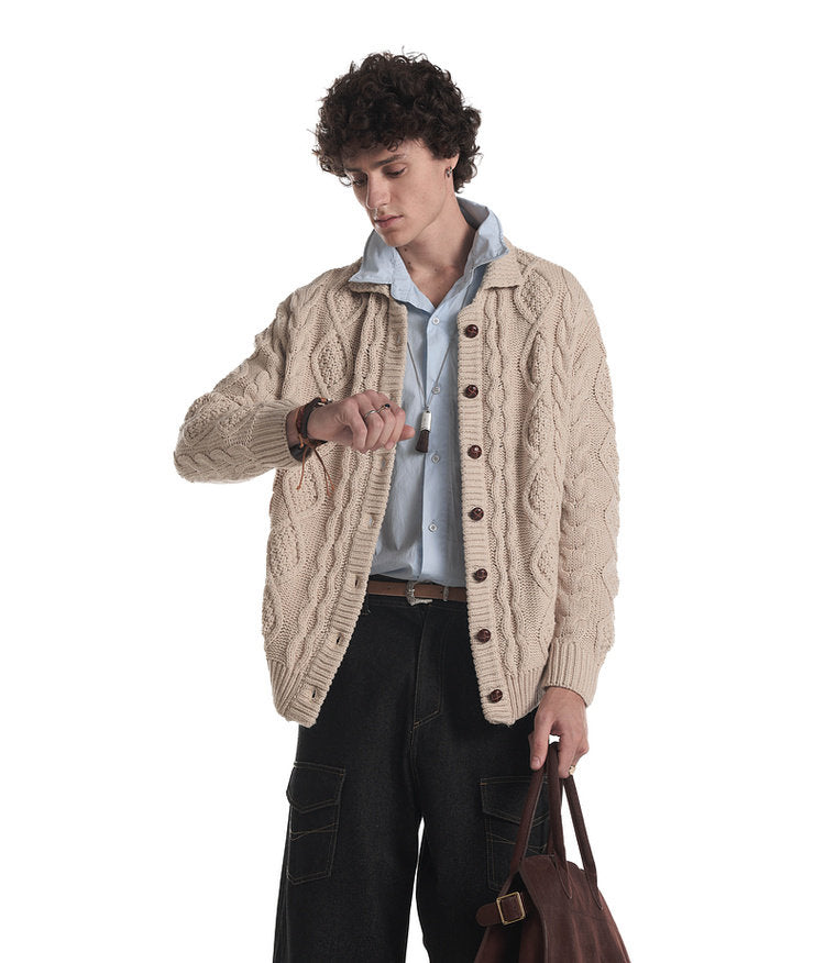 Thick Handmade Chunky Knit Cardigan