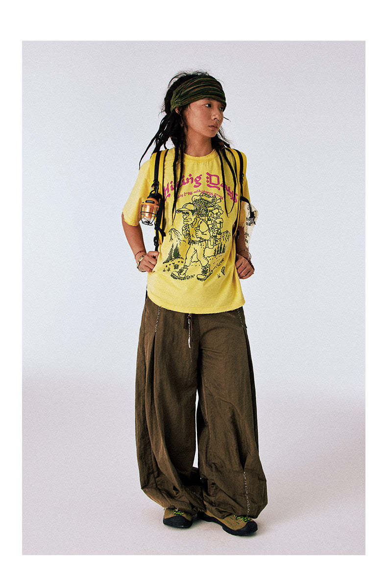 Distressed Print T-Shirt