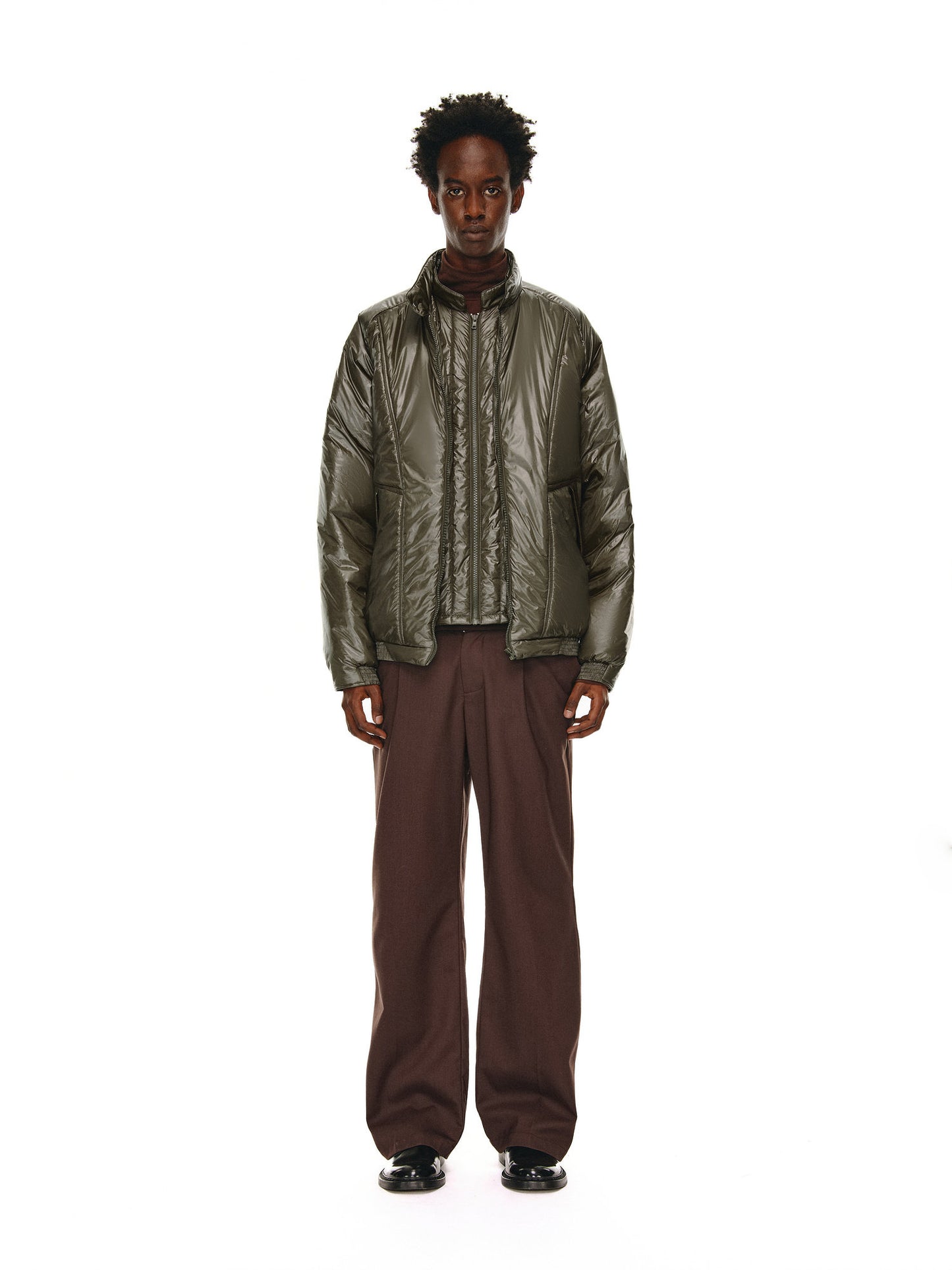 Thinsulate Faux Two-Piece Cotton Jacket