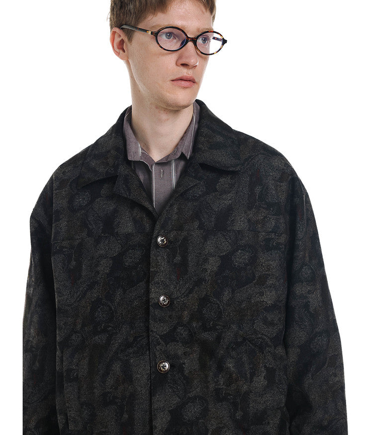 Dark Pattern Paisley Jacket