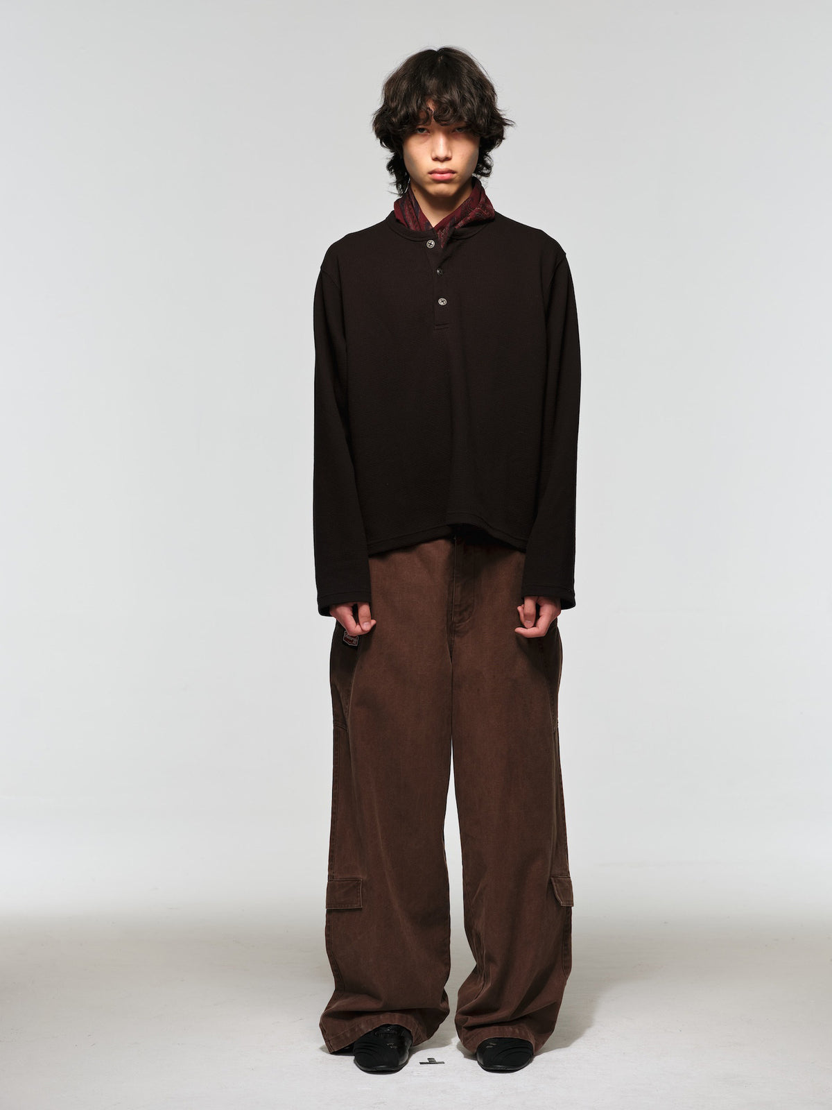 Multi-Pocket Loose-Fit Work Pants