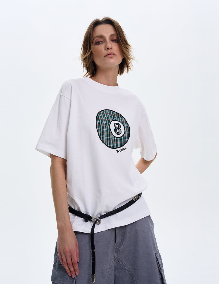 Embroidery Print T-Shirt