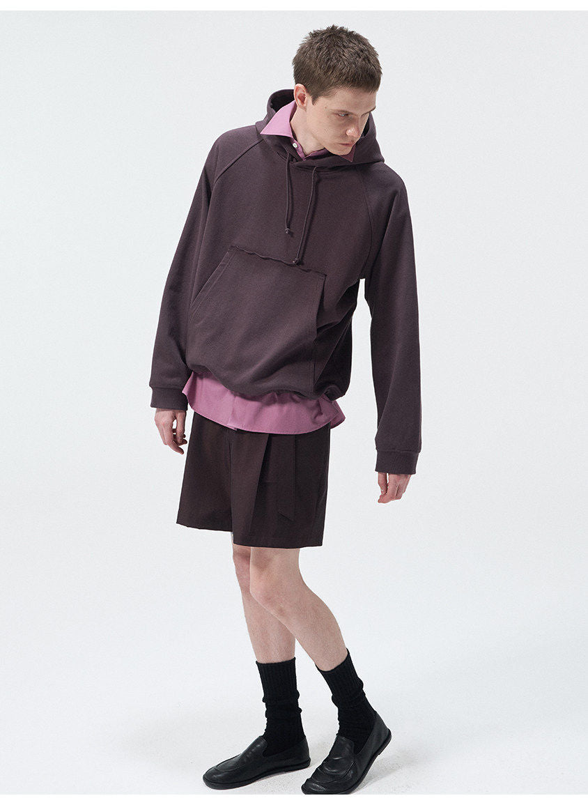 Drawstring Hooded Sweatshirt