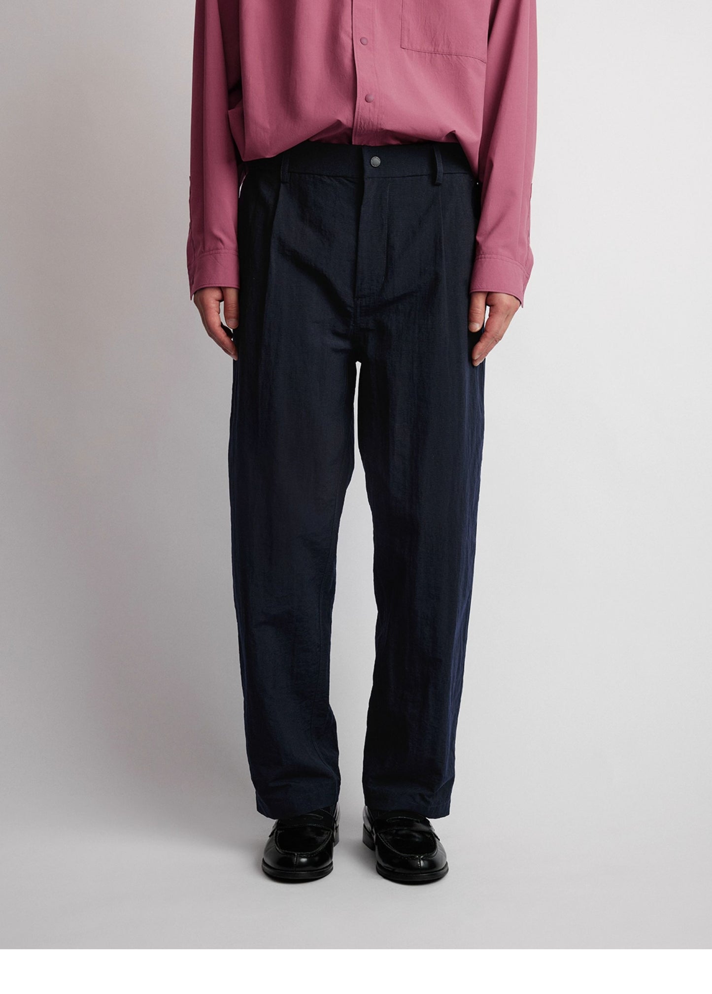 Wrinkle-Resistant Nylon Casual Pants