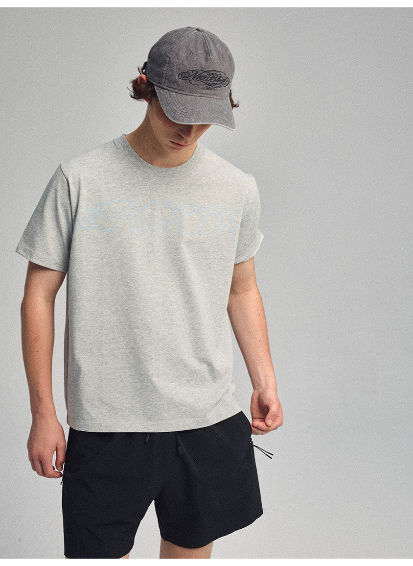 Narrow Round-Neck Standard T-Shirt