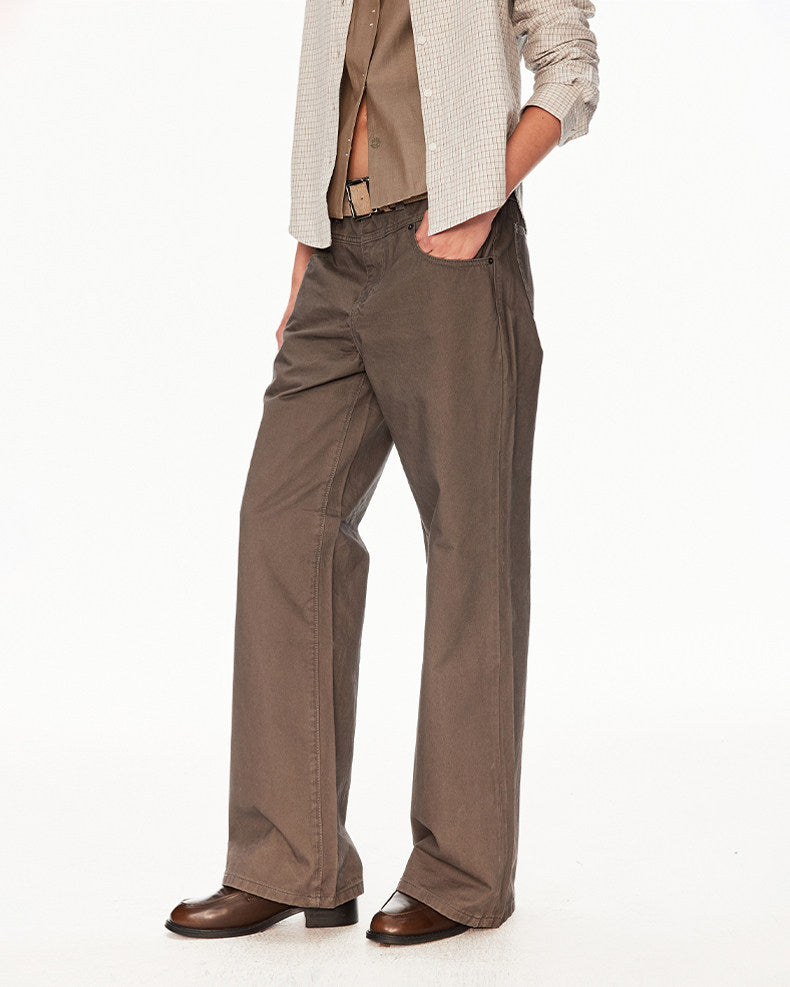 Loose-fit casual pants
