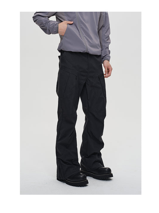Multi-pocket casual pants