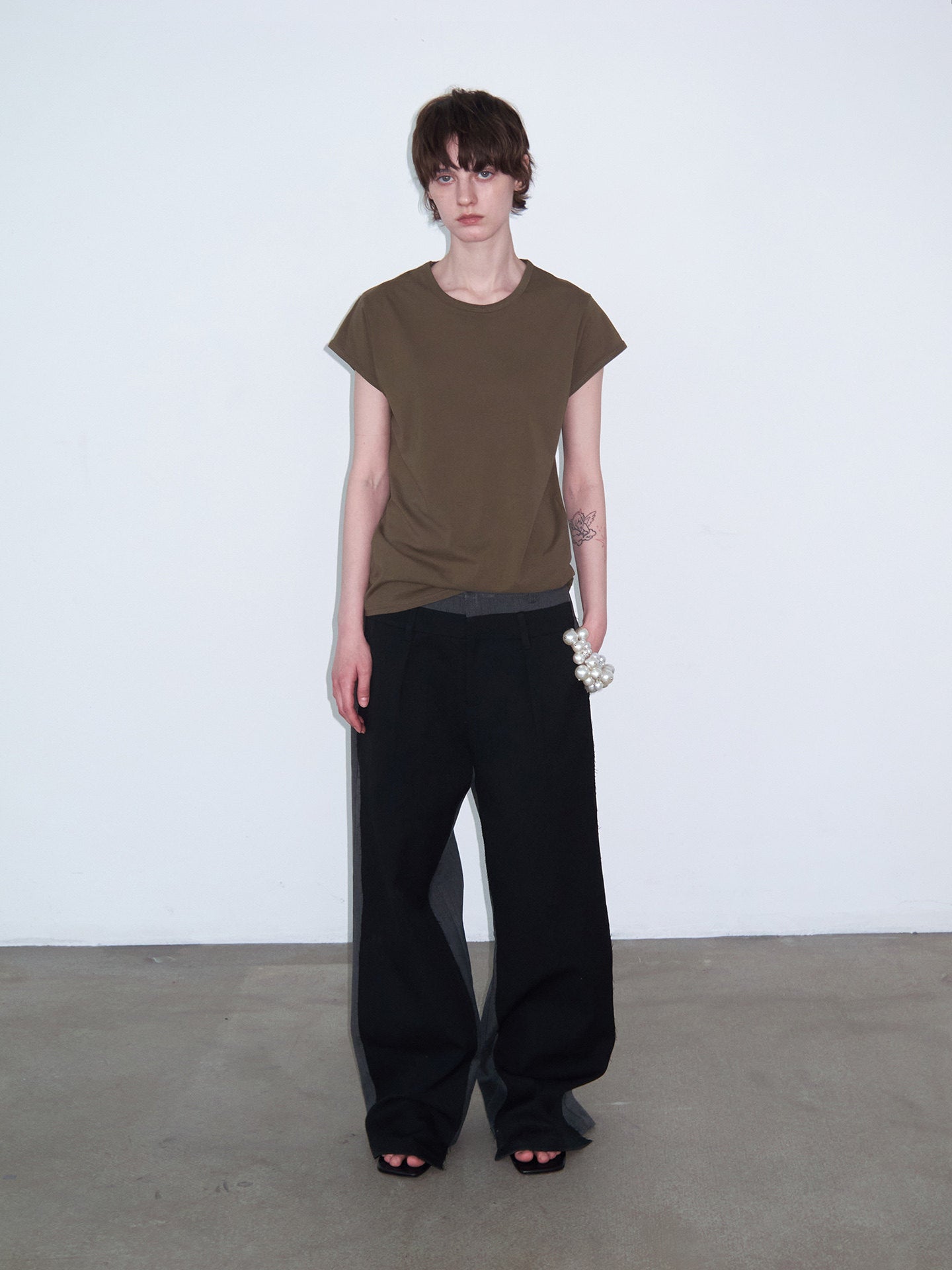 Slim-Fit Flying Sleeve T-Shirt