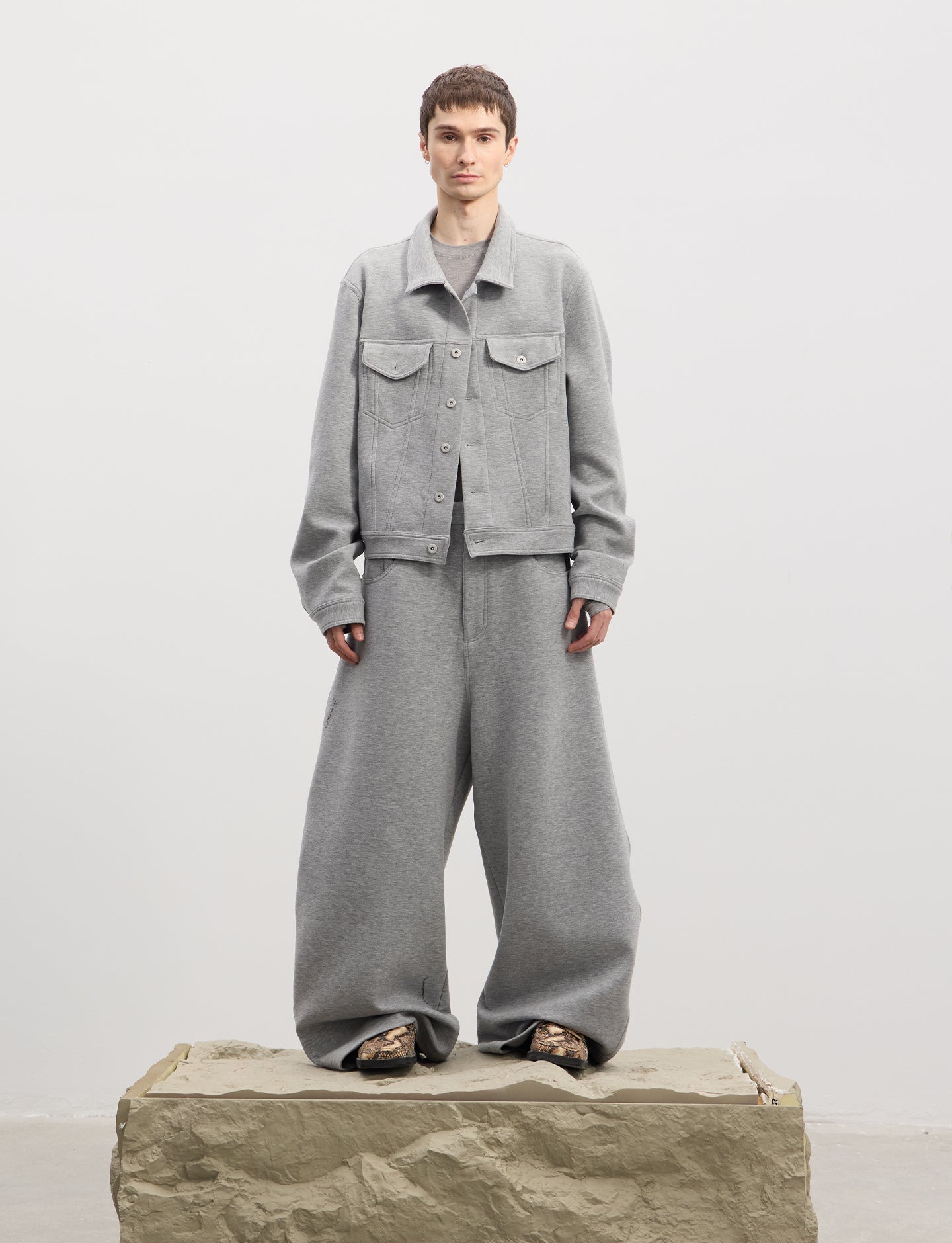 Machete Silhouette Baggy Pants