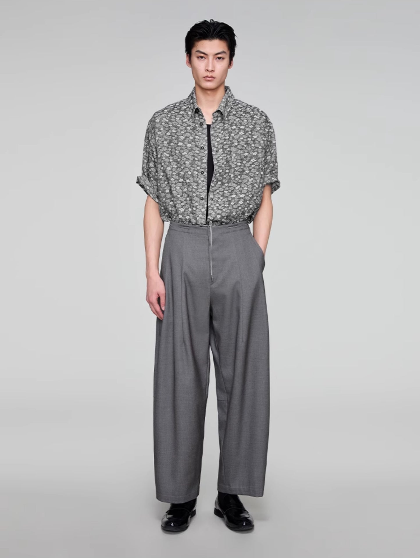 Retro Standard Collar Shirt