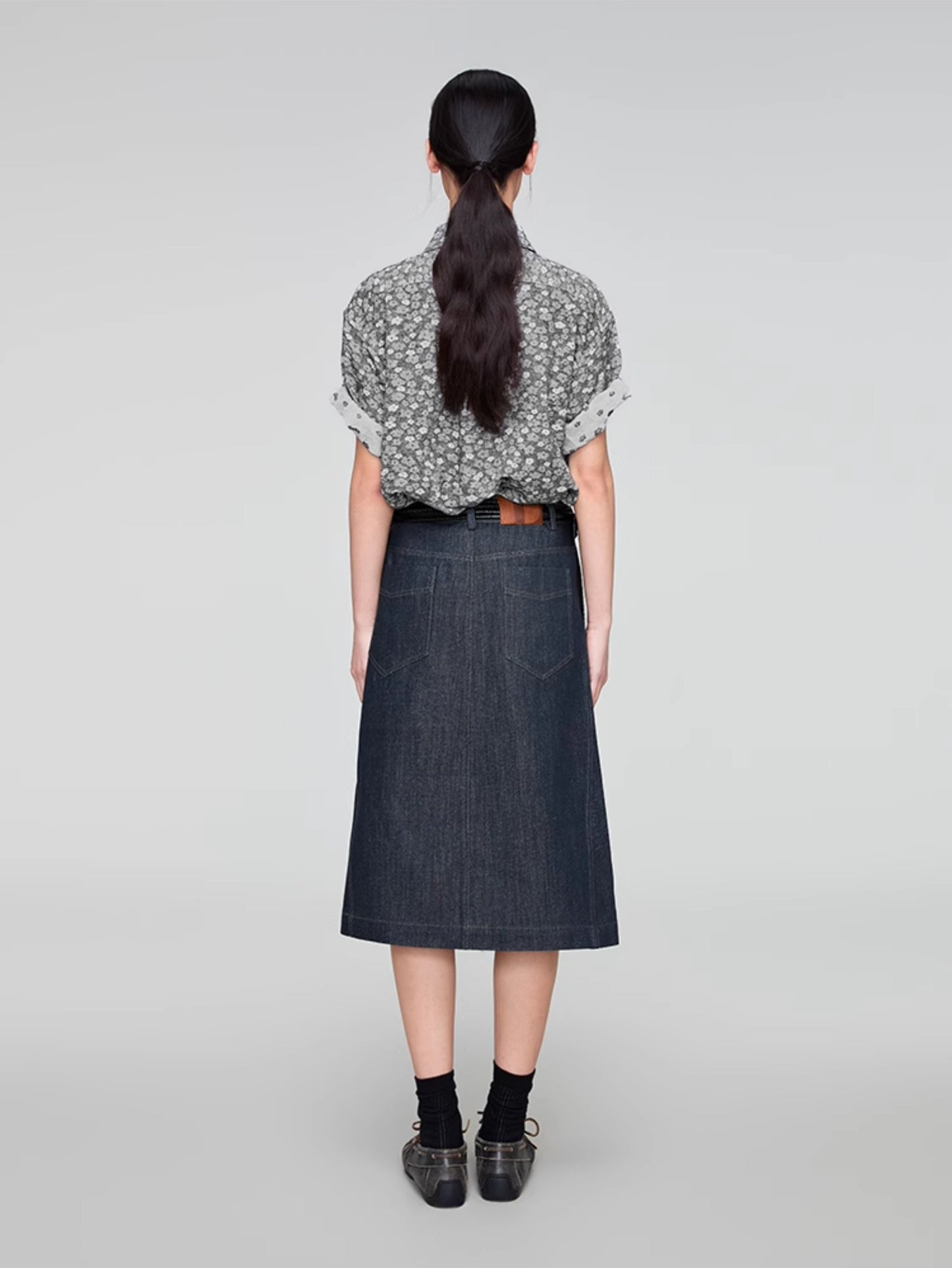 Retro Standard Collar Shirt