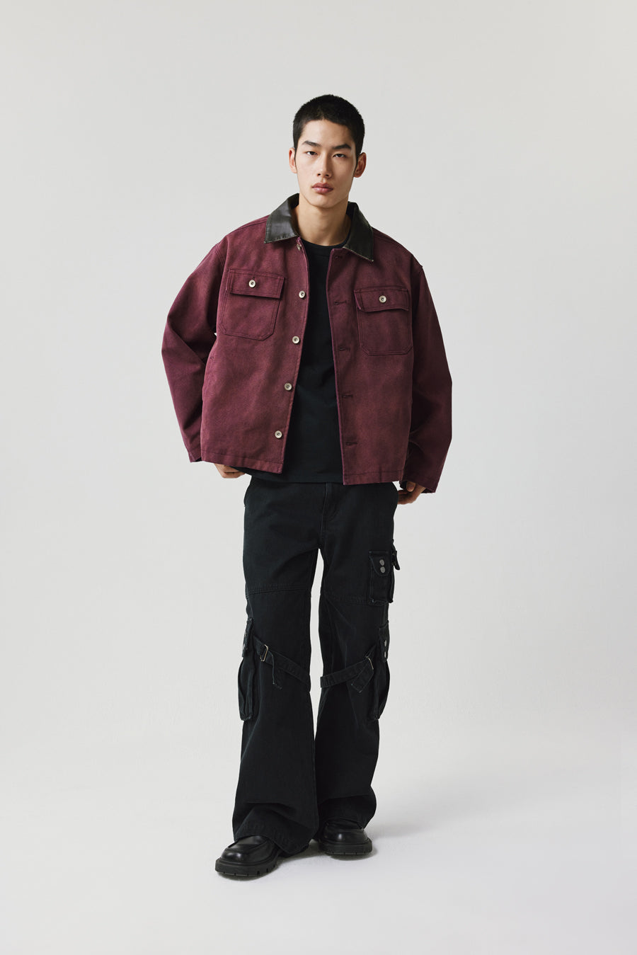 Short A-line jacket