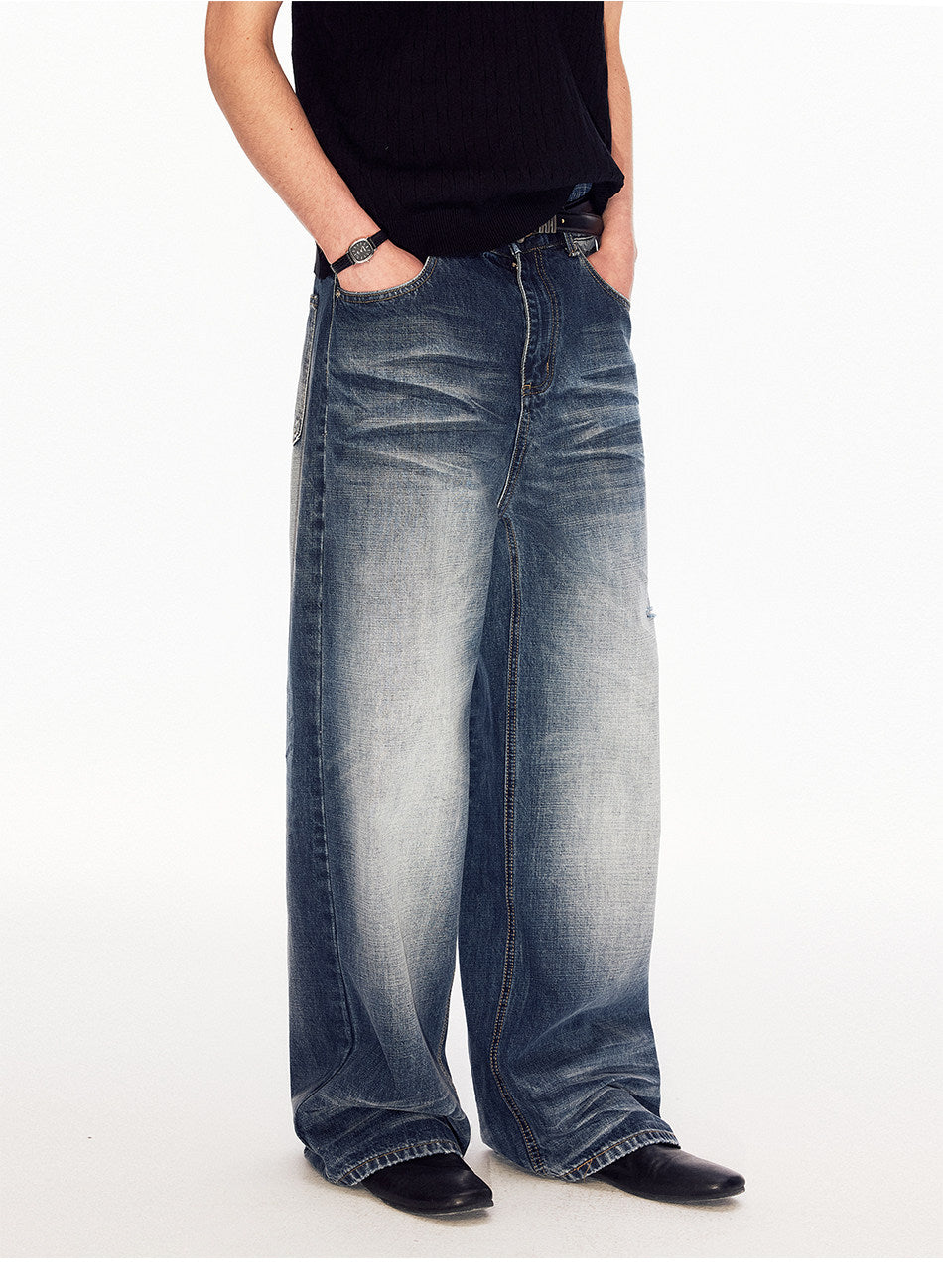 High Street Distressed Jeans