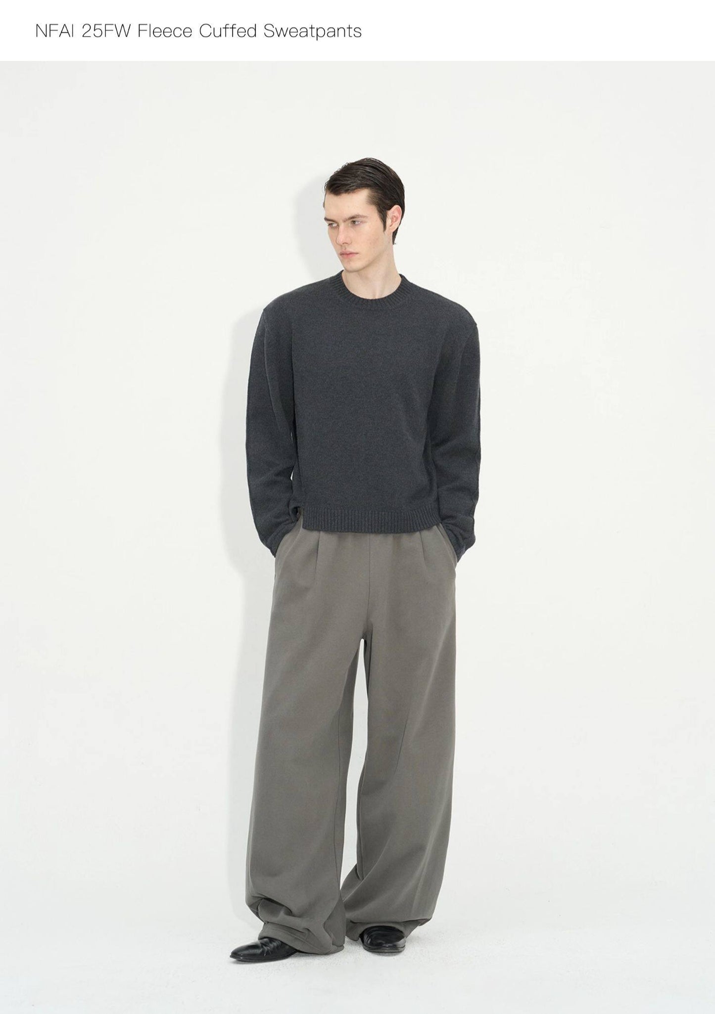 Oversized Fleece Jogger Pants