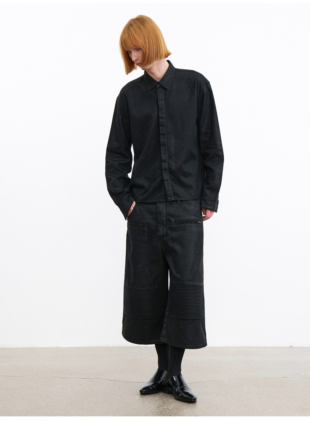 Coated Wax Shirt