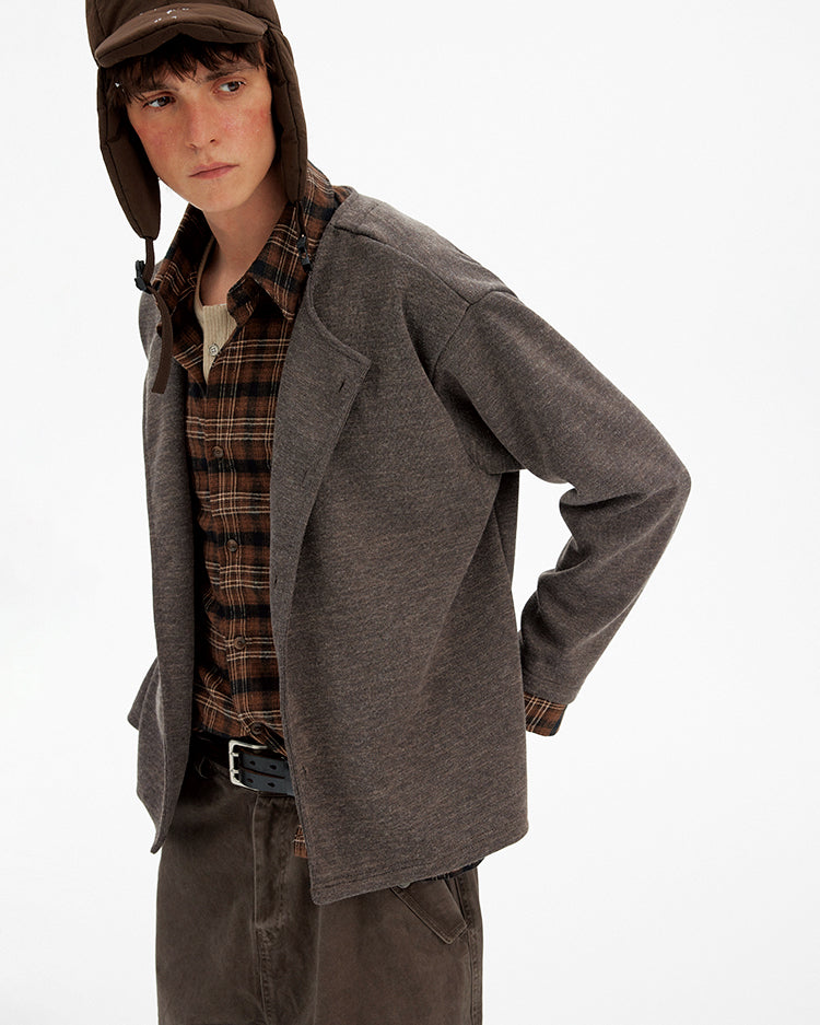 Patchwork Two-Piece Cardigan